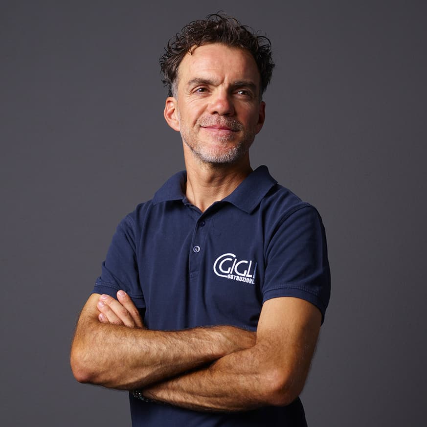 Portrait of Simone Marazzi, the professional surveyor featured in episode 2 of Guru of Laying.