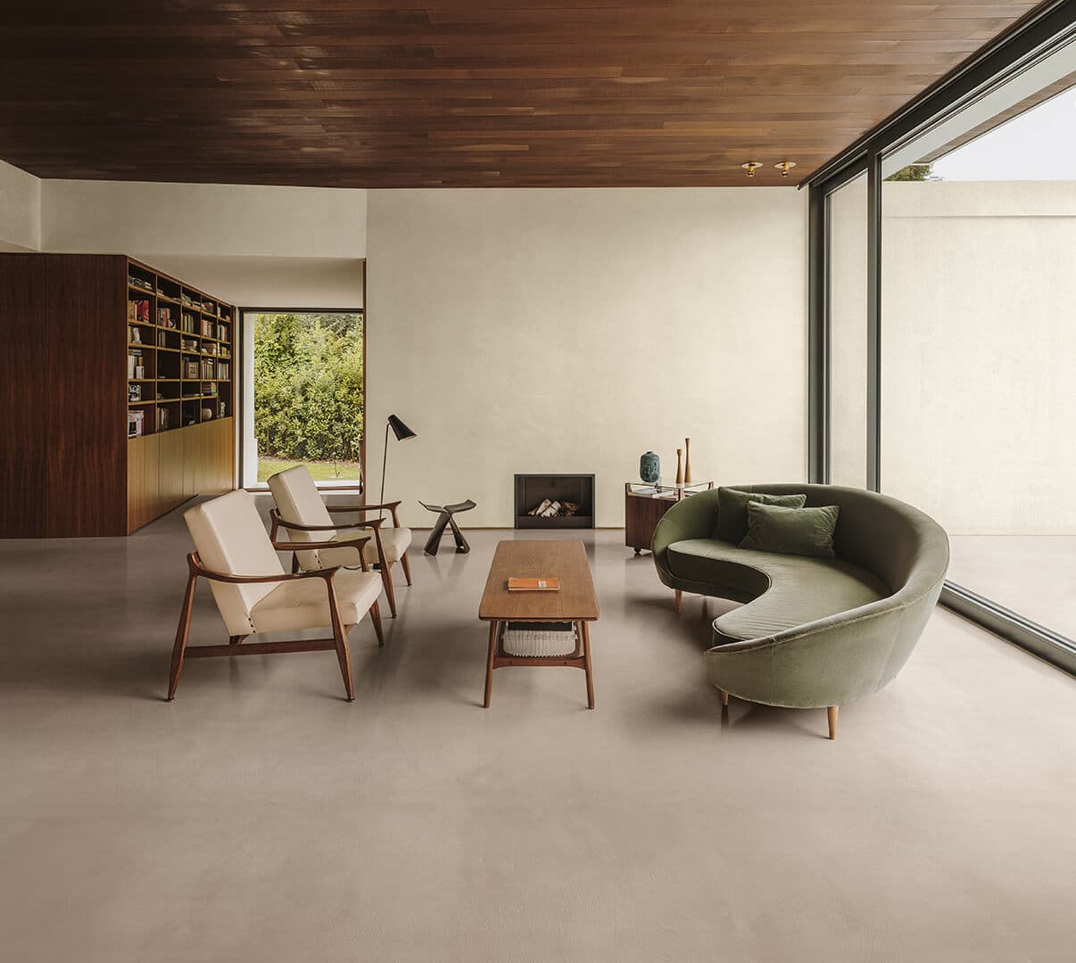 Parete: Patina Living KK 106, Pavimento: Cementoresina KK 109
