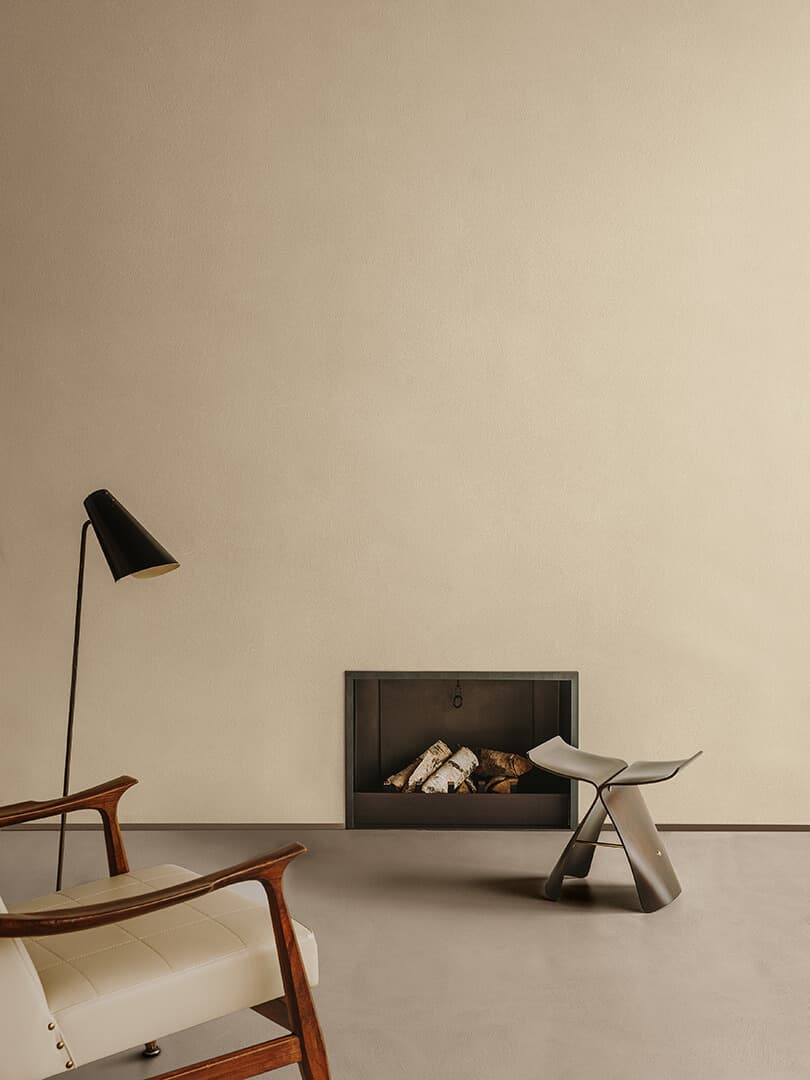 Parete: Patina Living KK 106, Pavimento: Cementoresina KK 109